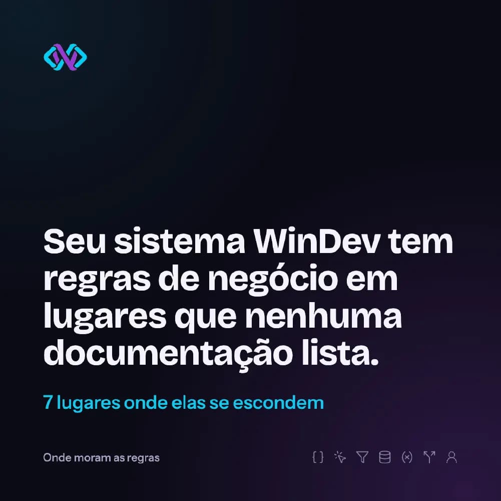 Página do carrossel sobre regras de negócio